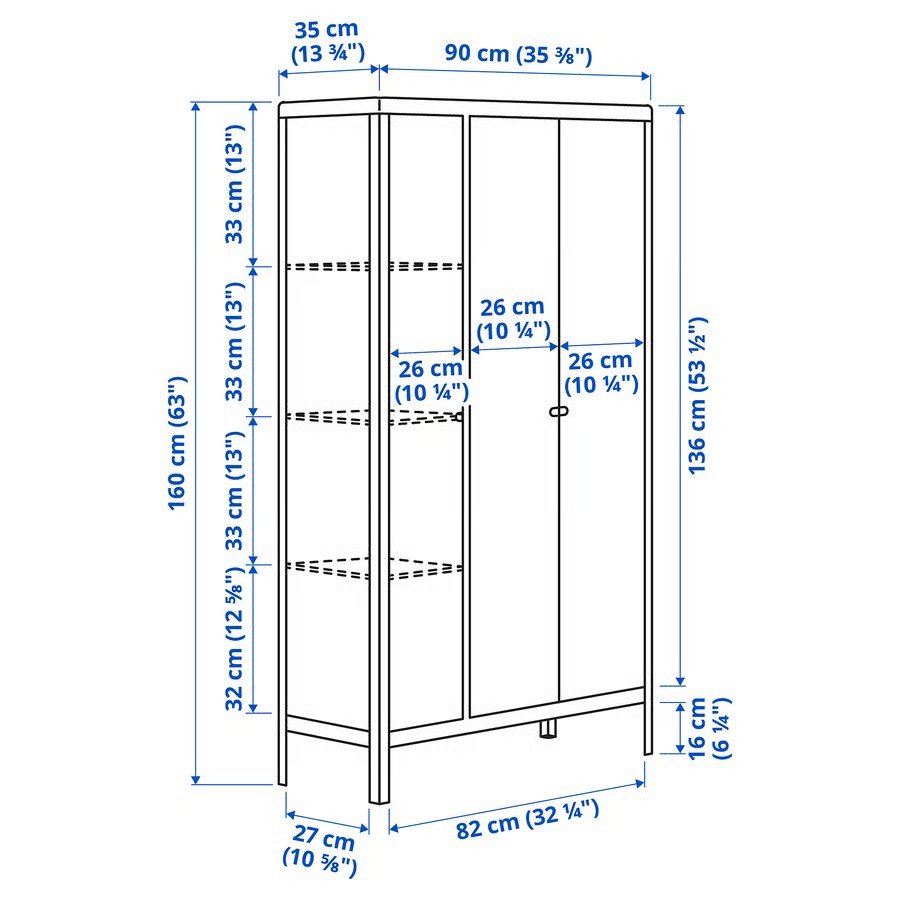 KOLBJAR Double Door Storage Cabinet - Image 5