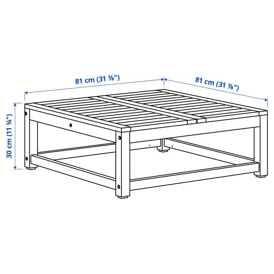 NAMMAROK Slatted Coffee Table - Image 5