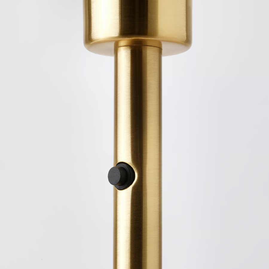 RINGSTAK/SKAFTEN Cylindrical Brass Table Lamp-56cm - Image 2
