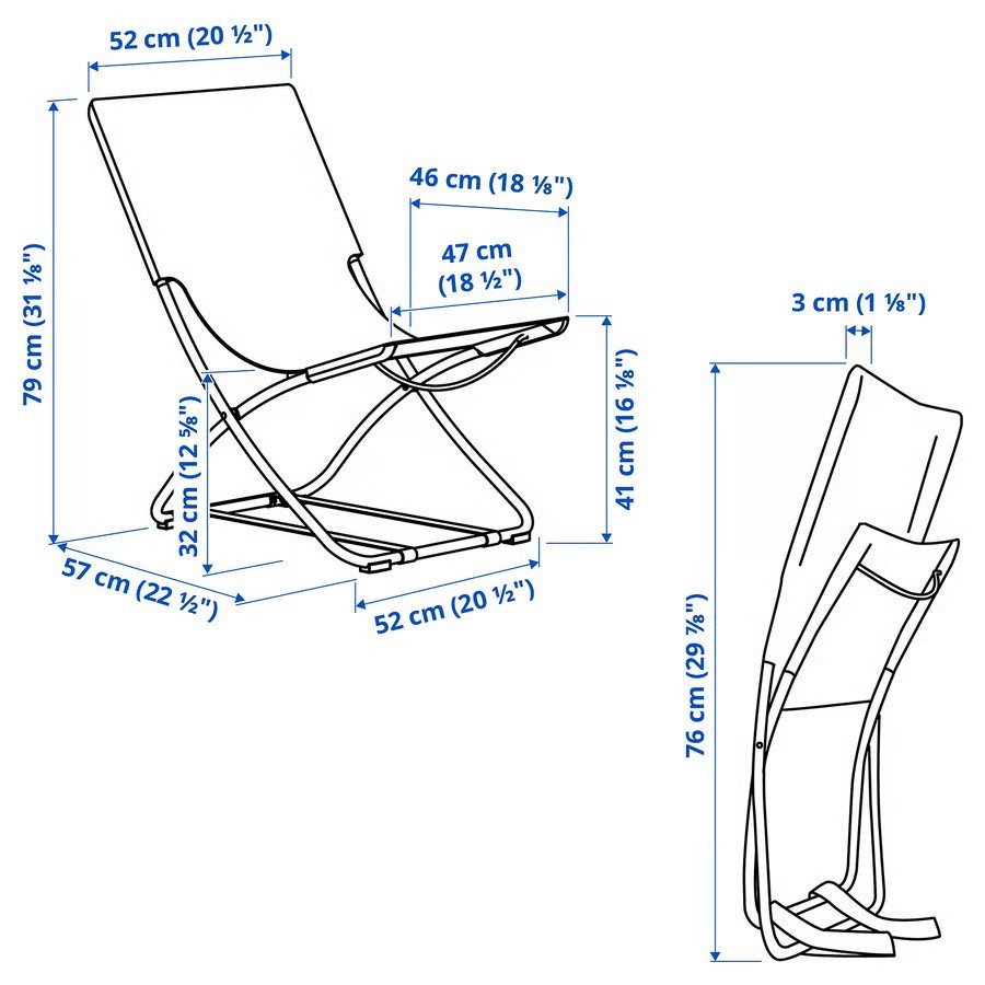 STRANDVIK Folding Beach Chair - Image 4