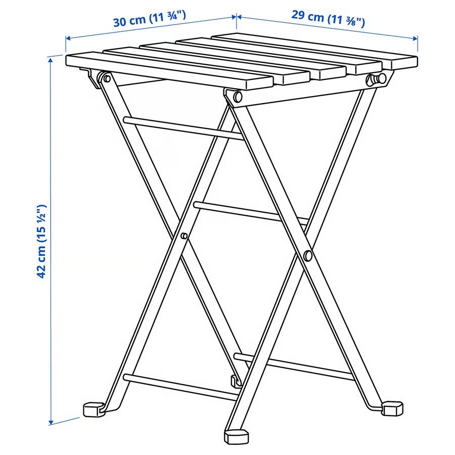 TARNOA Folding Cushioned Stool - Image 4