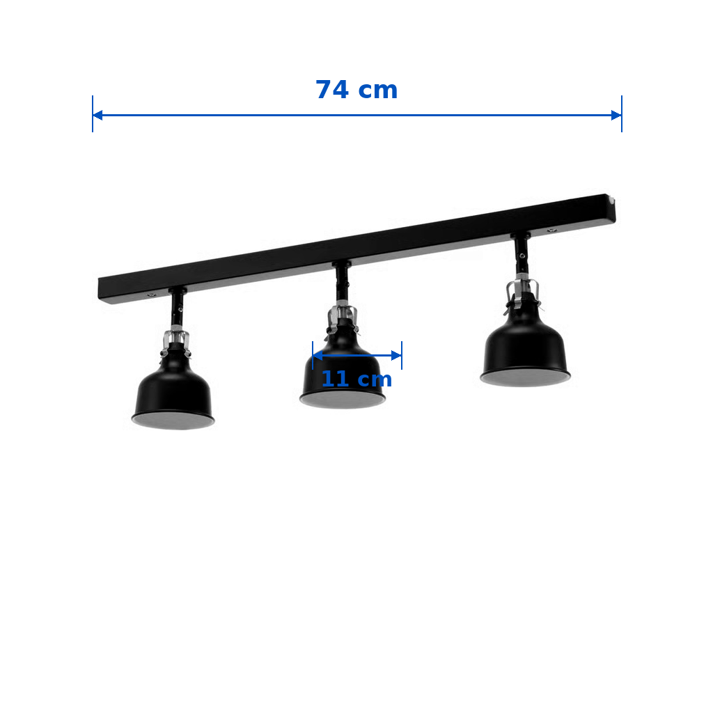 RANVIK 3-Spot Ceiling Track - Image 3