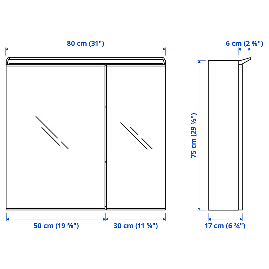 TREASVIK LED Mirror Cabinet - Image 6