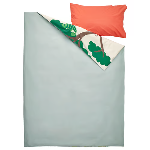 SANDVIK Safari Duvet Cover Pillowcase Set - Image 5