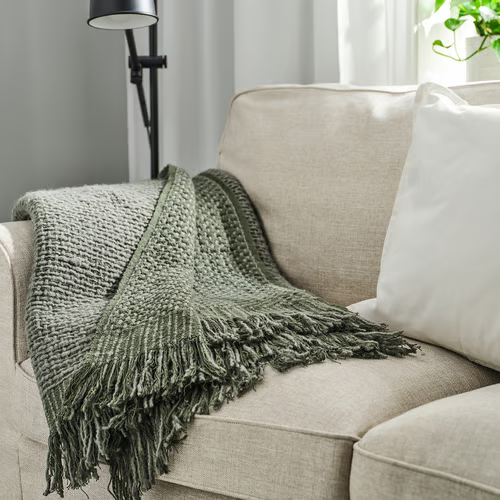 ALLVIK Tasselled Throw Blanket - Image 4