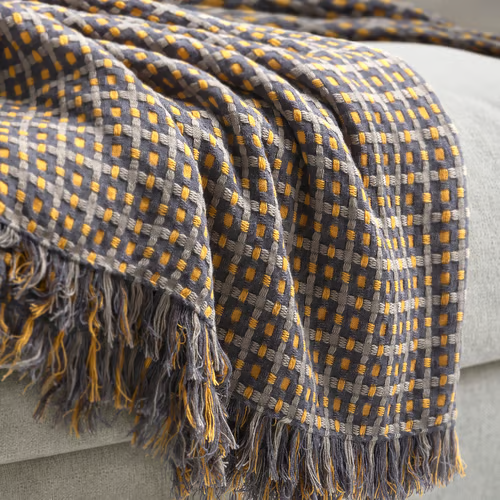 FLIKVIK Checked Throw Blanket - Image 4