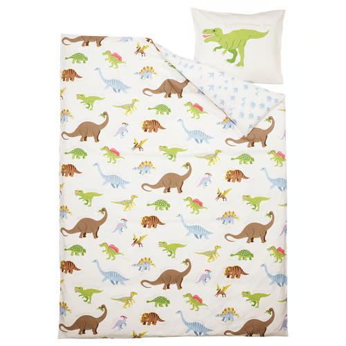 JATTVIK Dinosaur Duvet Cover Pillowcase Set - Image 5