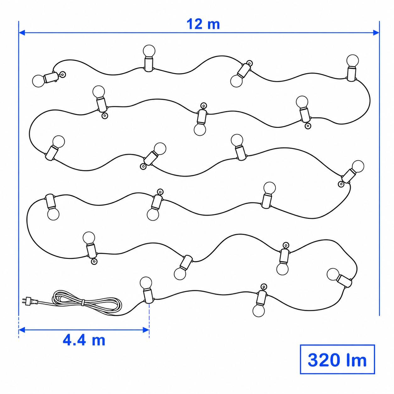 SVARTVIKA LED Lighting Chain - Image 4