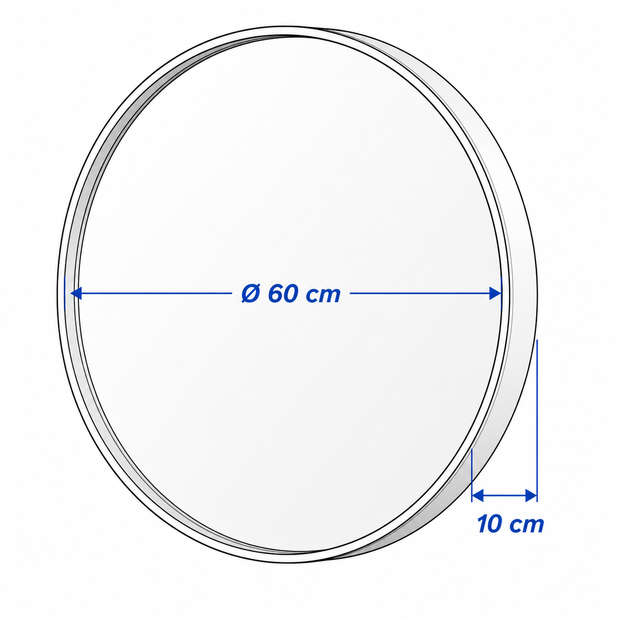 STOCKVIK Round Wall Mirror - Image 5