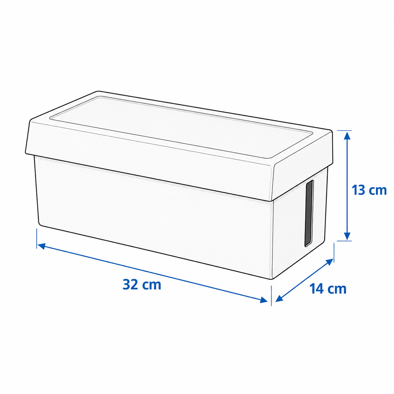 SATTVIK Lidded Cable Management Box - Image 6