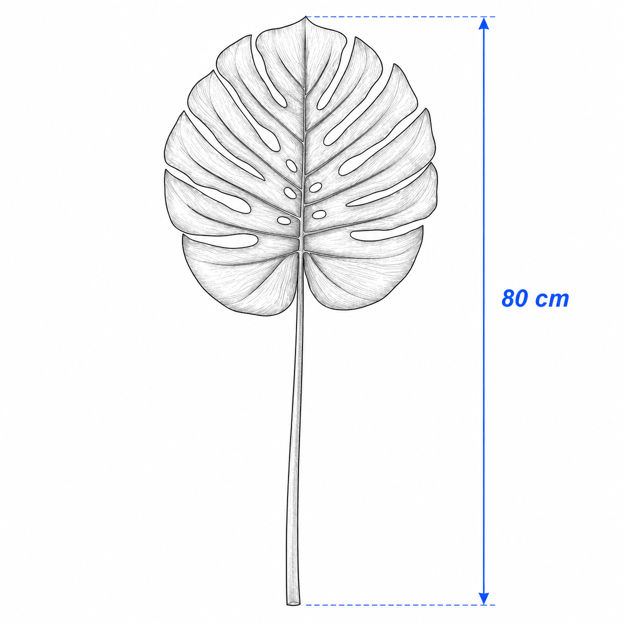 SMYKVIK Artificial Monstera Leaf - Image 5
