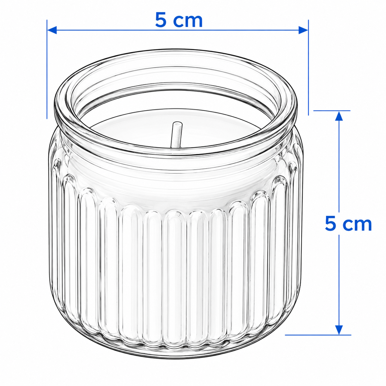 HOKVIK Scented Glass Jar Candle - Image 4