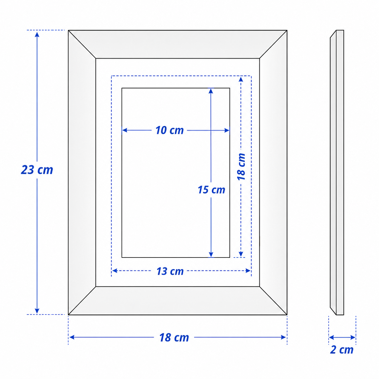 PLOMVIK Picture Frame 13x18 cm - Image 4