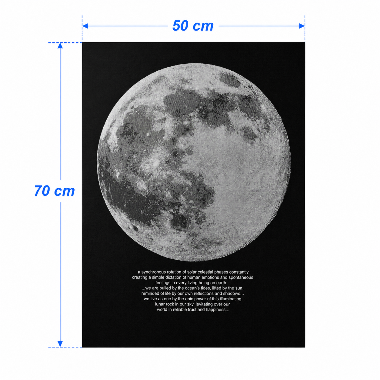 PJATVIK Picture Moonlight 50x70 cm - Image 4