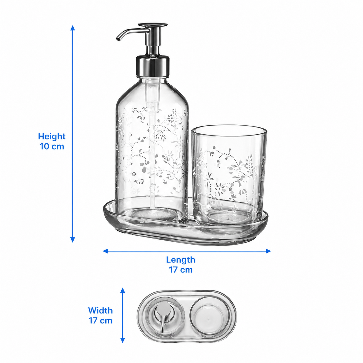 GROSSVIK 3-Piece Bathroom Set - Image 3