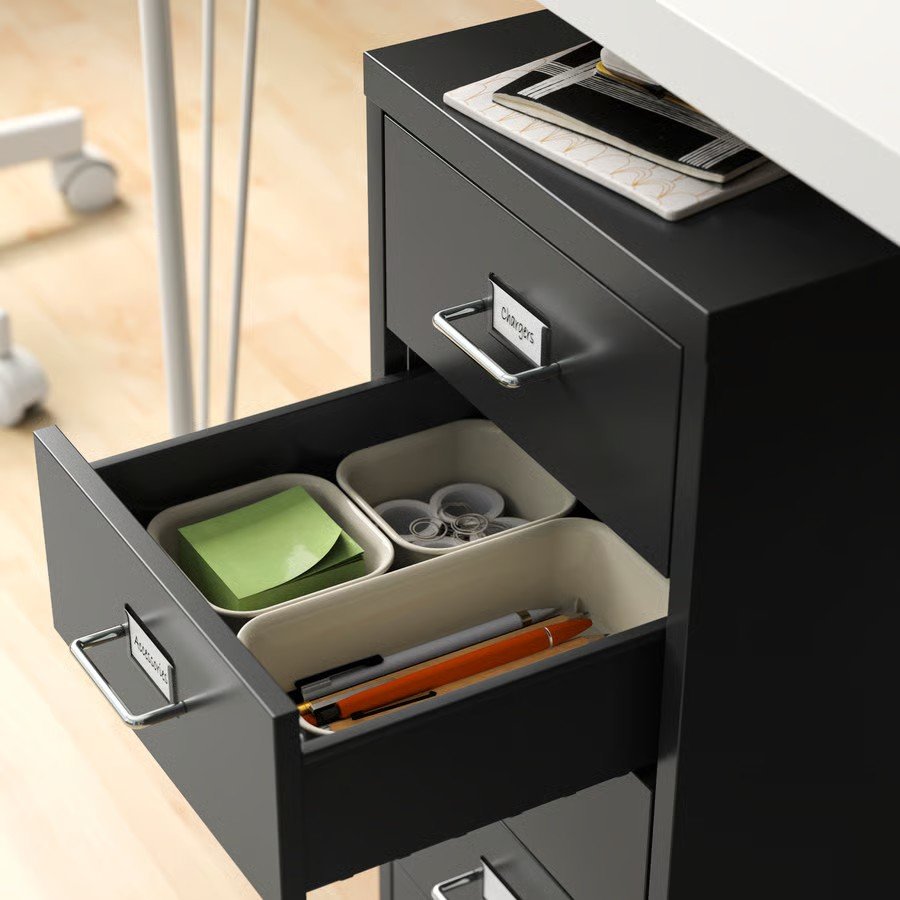HELVIK 5-Drawer Castor Storage Unit - Image 2