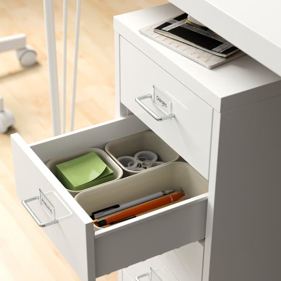 HELVIK 5-Drawer Castor Storage Unit - Image 10