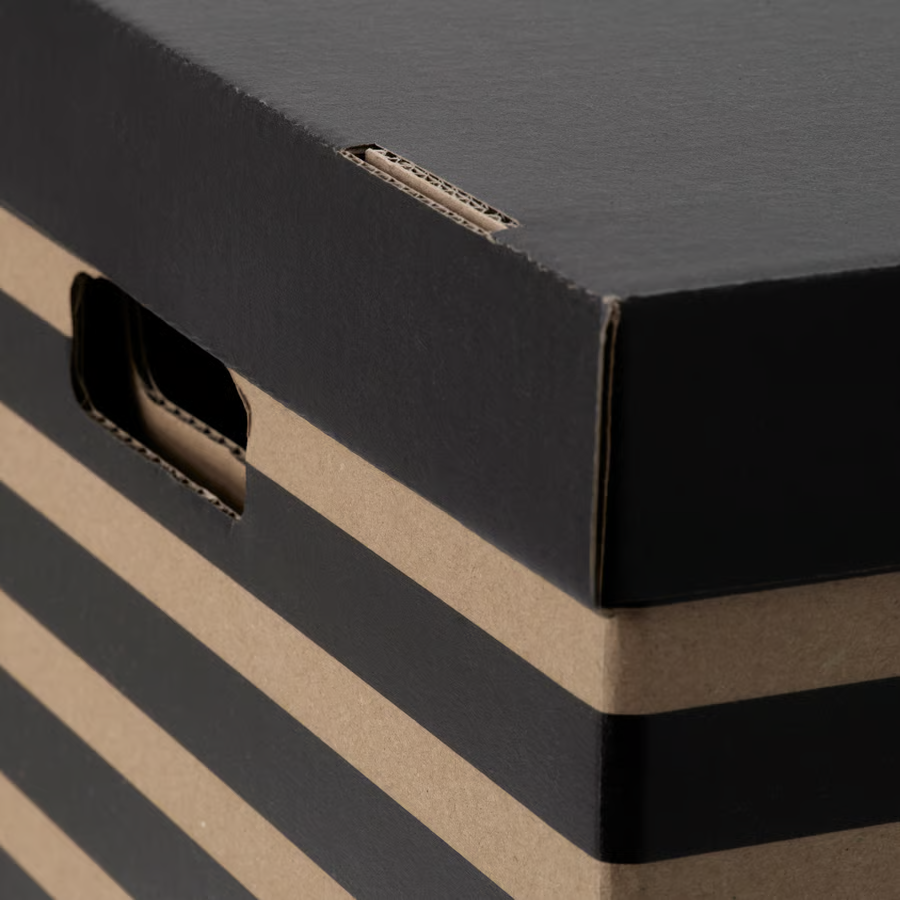 SVARTVIK Storage Box With Lid - Image 4