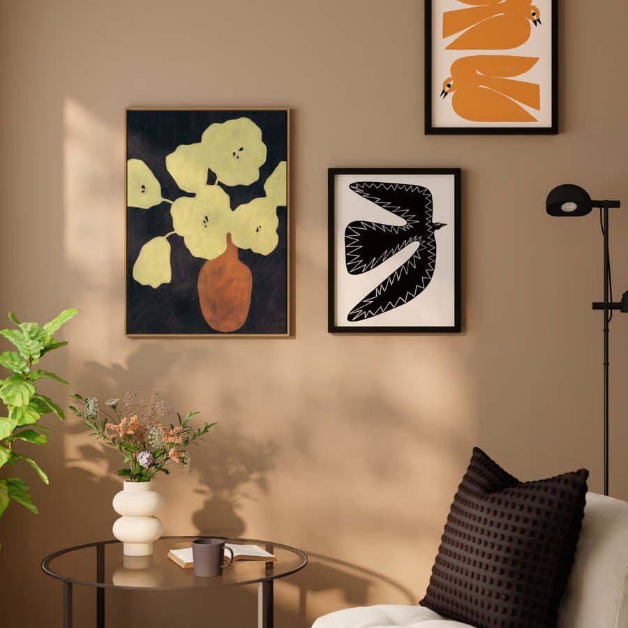 BLODARV Picture Bold Florals 50x70 cm - Image 3