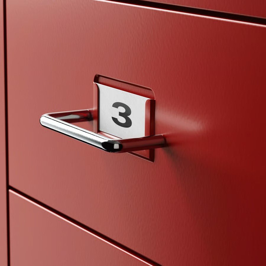 HELVIK 5-Drawer Castor Storage Unit - Image 7