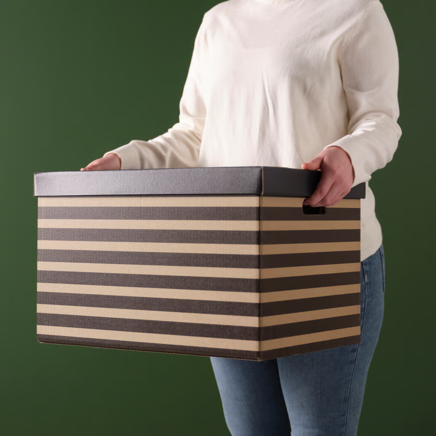 SVARTVIK Storage Box With Lid - Image 3