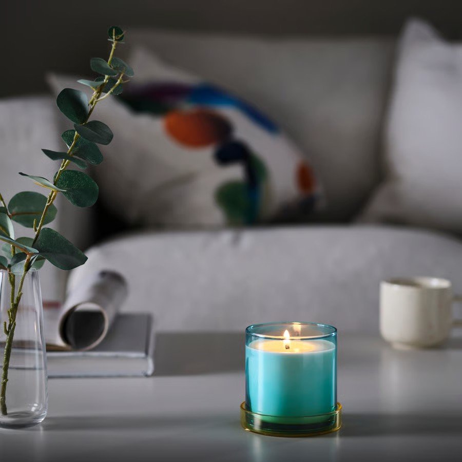 DVARVIK Fig Leaf Scented Glass Candle - Image 4