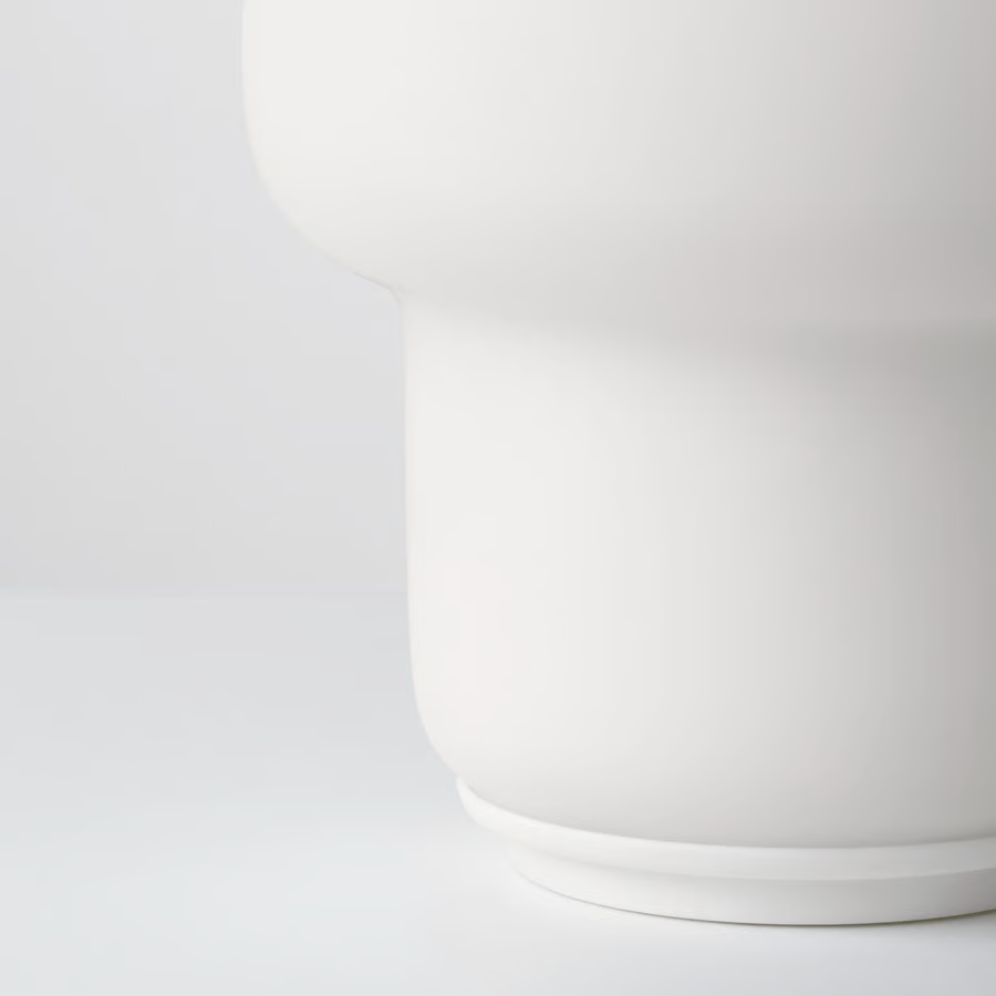 TOKAVIK Opal Glass Mushroom Table Lamp - Image 3