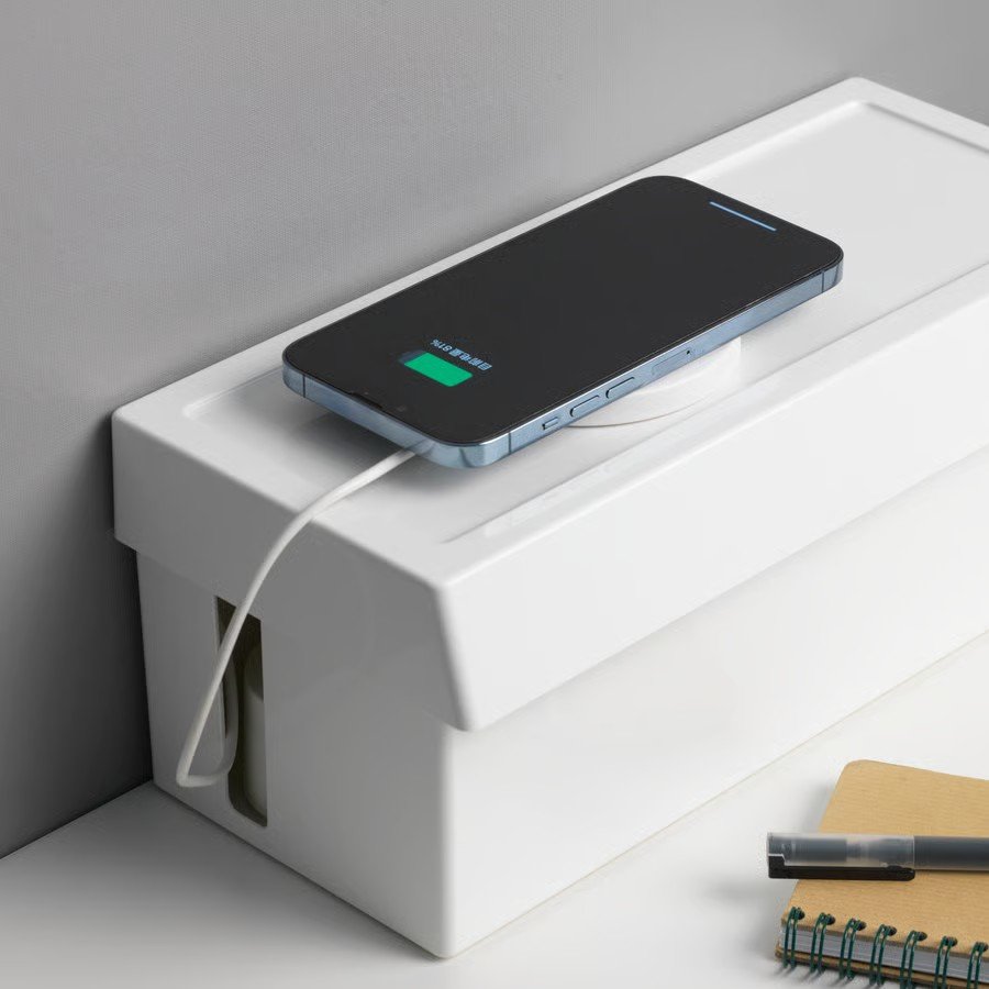 SATTVIK Lidded Cable Management Box - Image 3