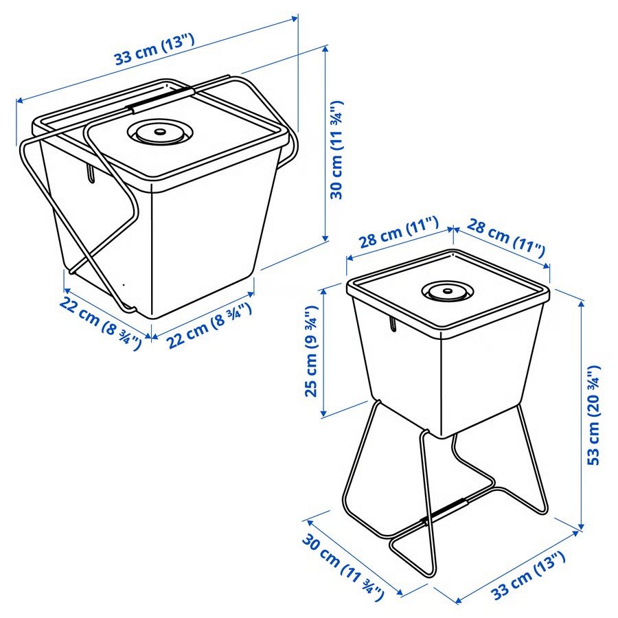BRANNVIK Raised Accessory Storage Basket - Image 4