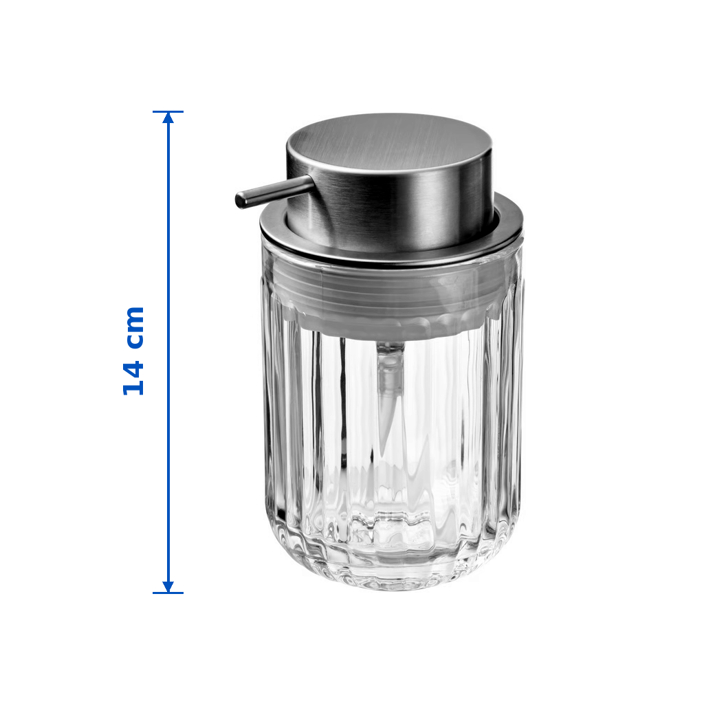 SILVORA Glass Soap Dispenser - Image 4