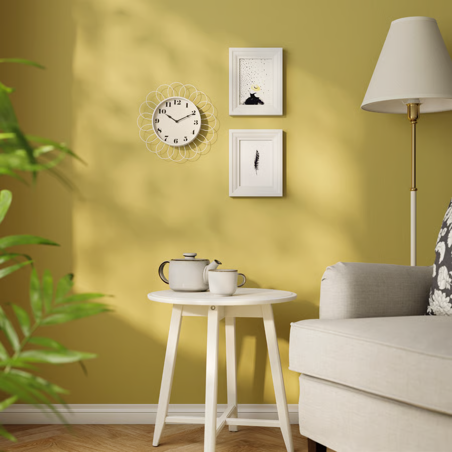 KOPPARVIK Floral Frame Wall Clock - Image 2