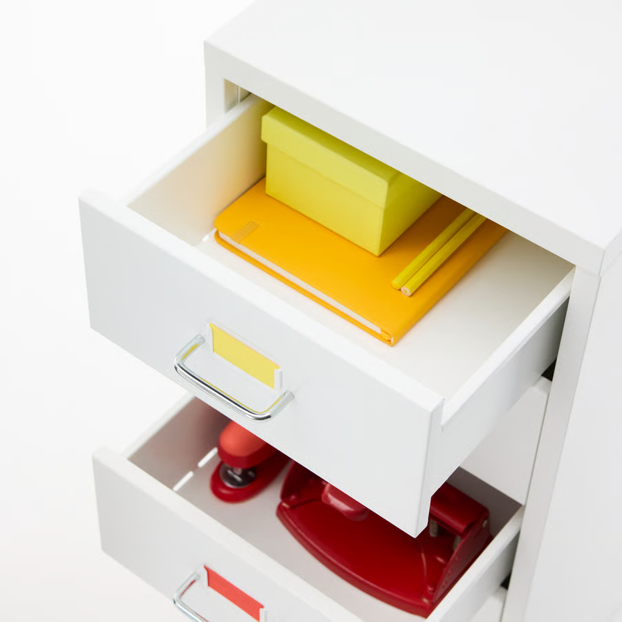 HELVIK 5-Drawer Castor Storage Unit - Image 5