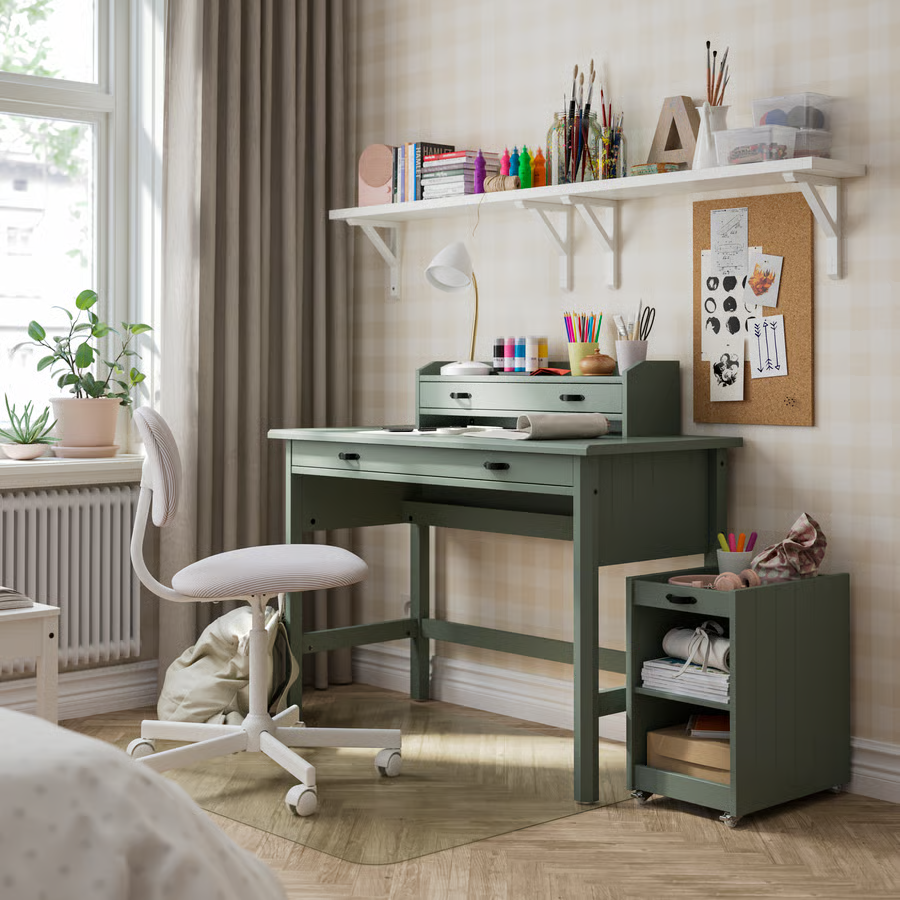 BRYTVIK Computer Desk Raised Shelf - Image 3