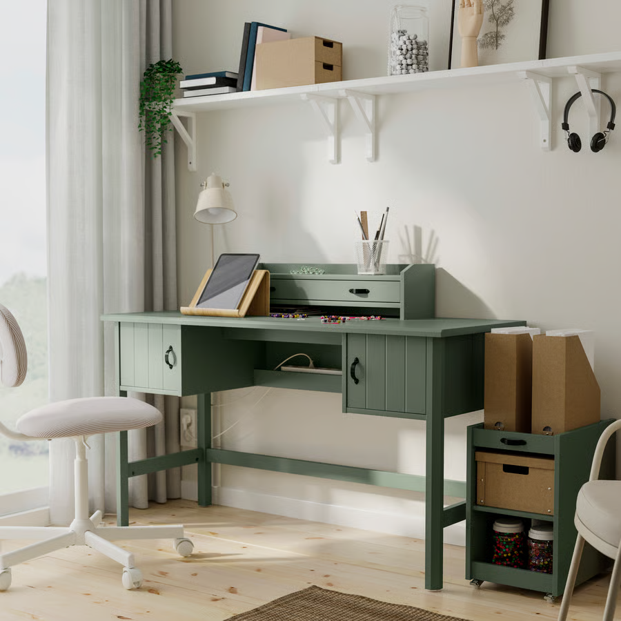 BRYTVIK Computer Desk Storage Drawers - Image 3