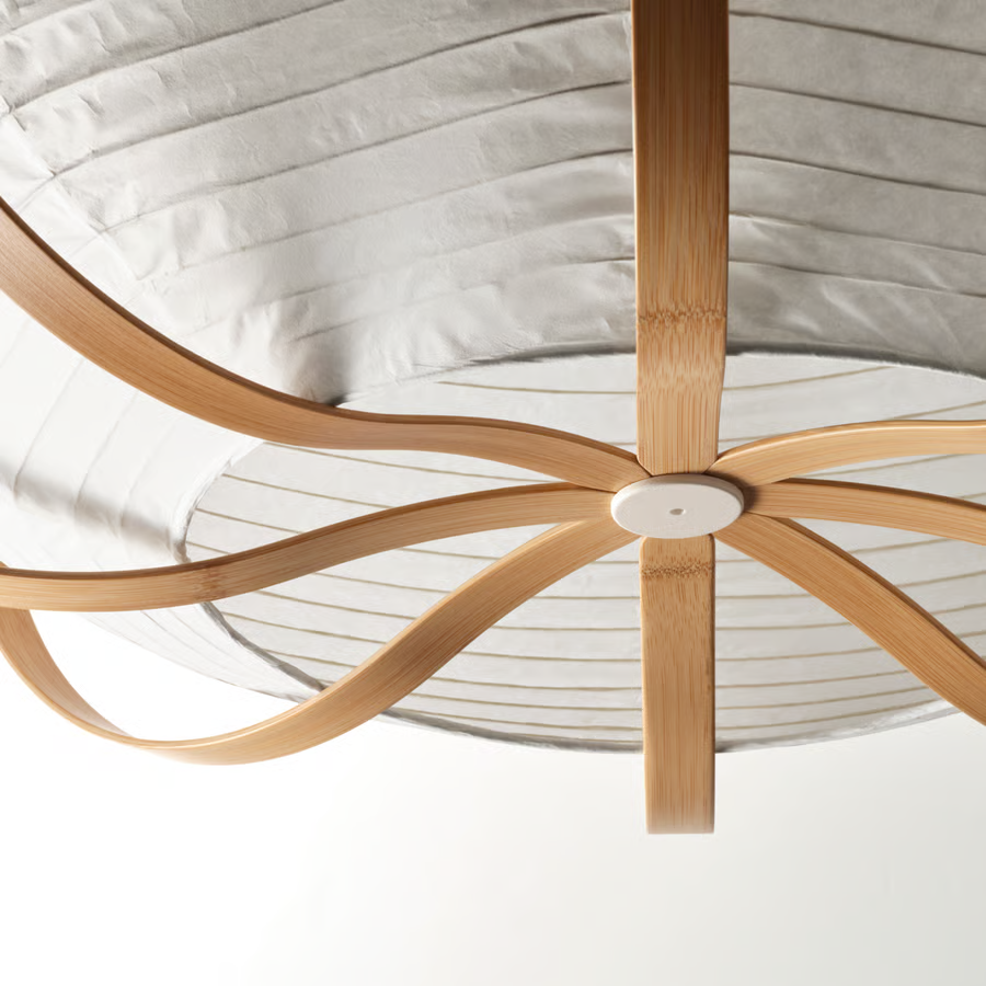 TAGGVIK \ HAVSVIK Bamboo Pendant Lamp - Image 2