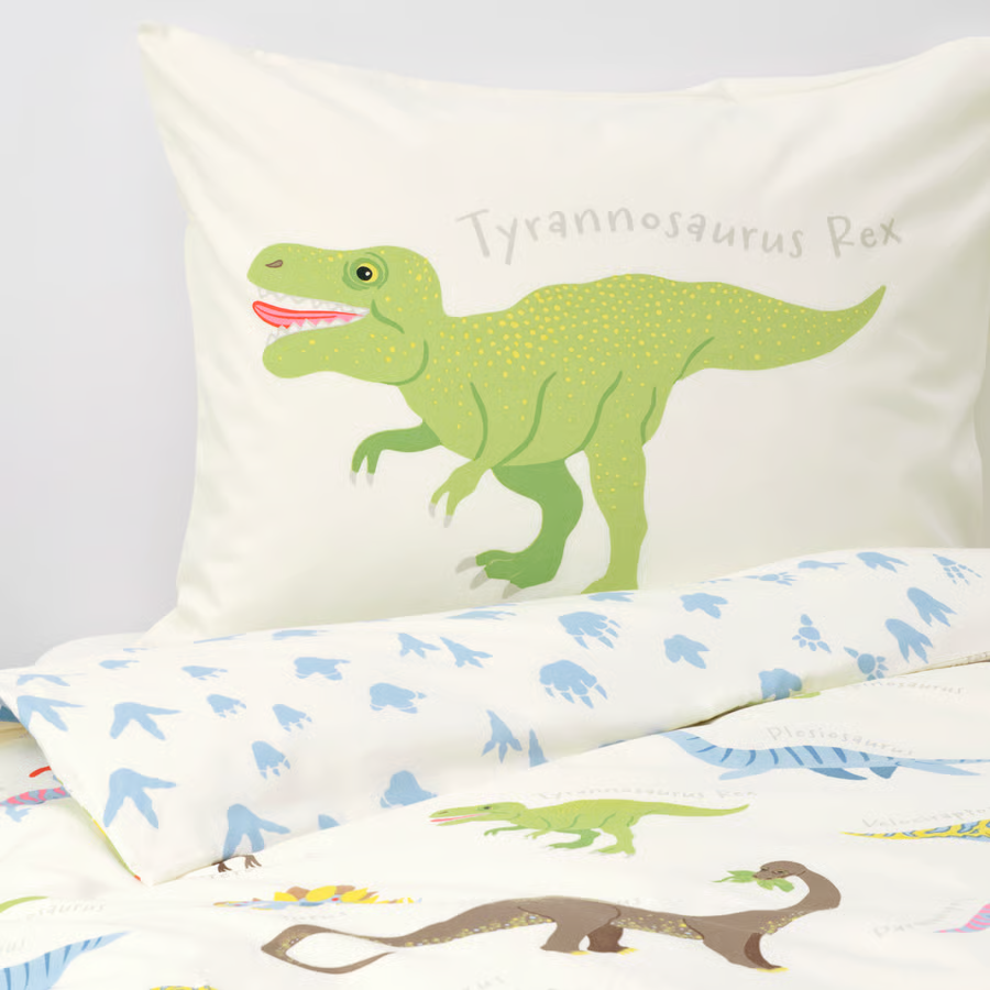 JATTVIK Dinosaur Duvet Cover Pillowcase Set - Image 3