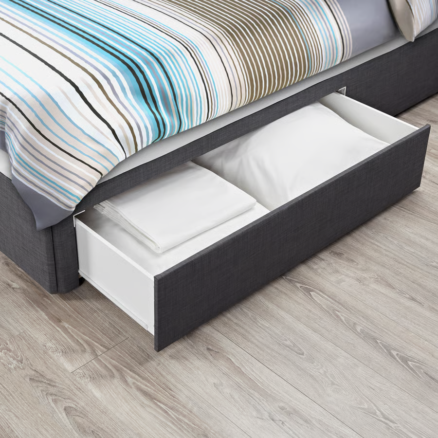 BALVIK Two Drawer Storage Divan Base - Image 2