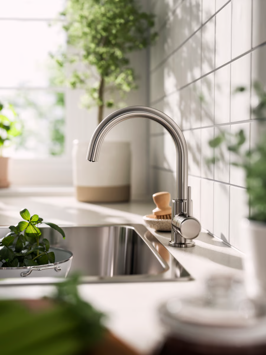 GLYVIK Stainless Mixer Tap - Image 2