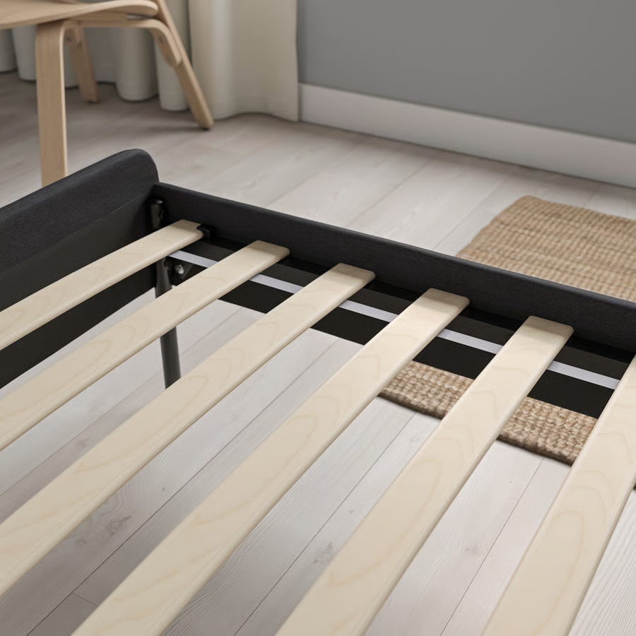 SLATVIK Upholstered Bed Frame - Image 3