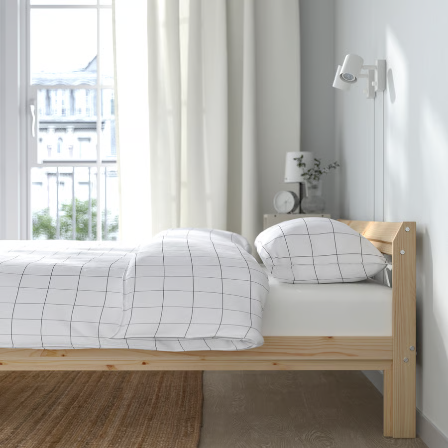 NEIVIK Pine Bed Frame - Image 2