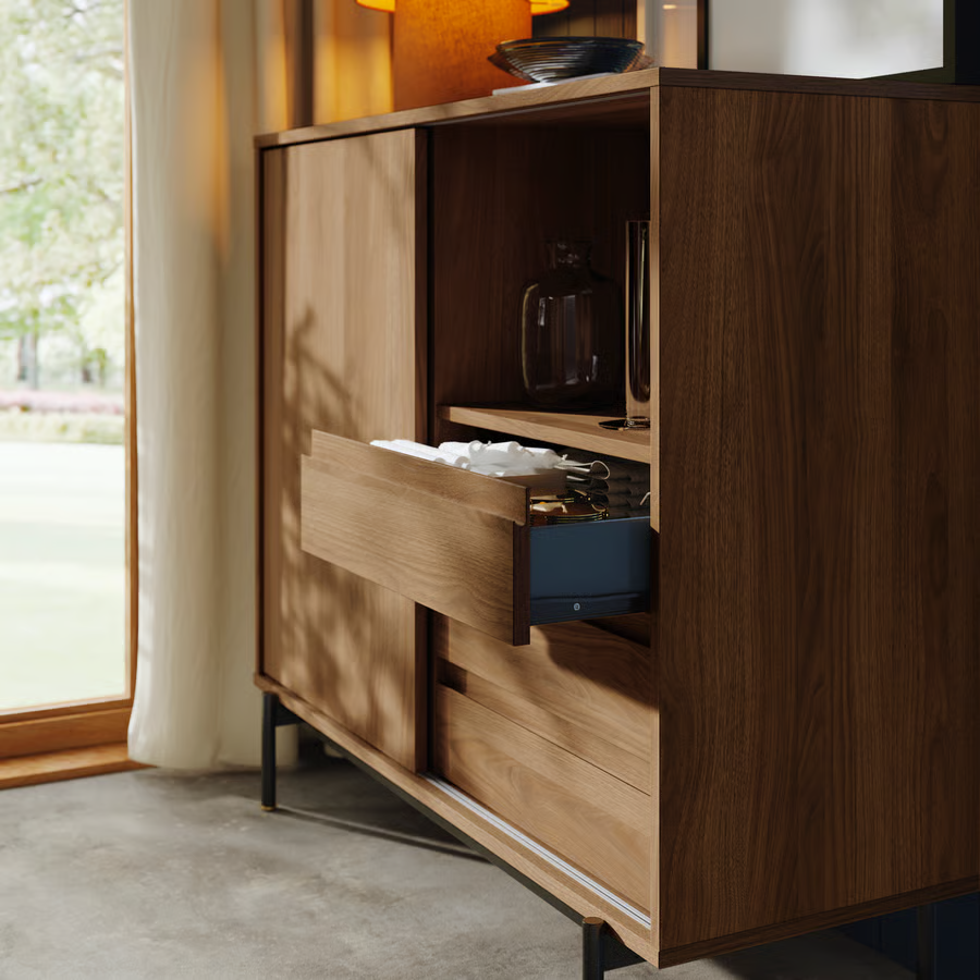 RADVIK Sliding Door Cabinet - Image 3