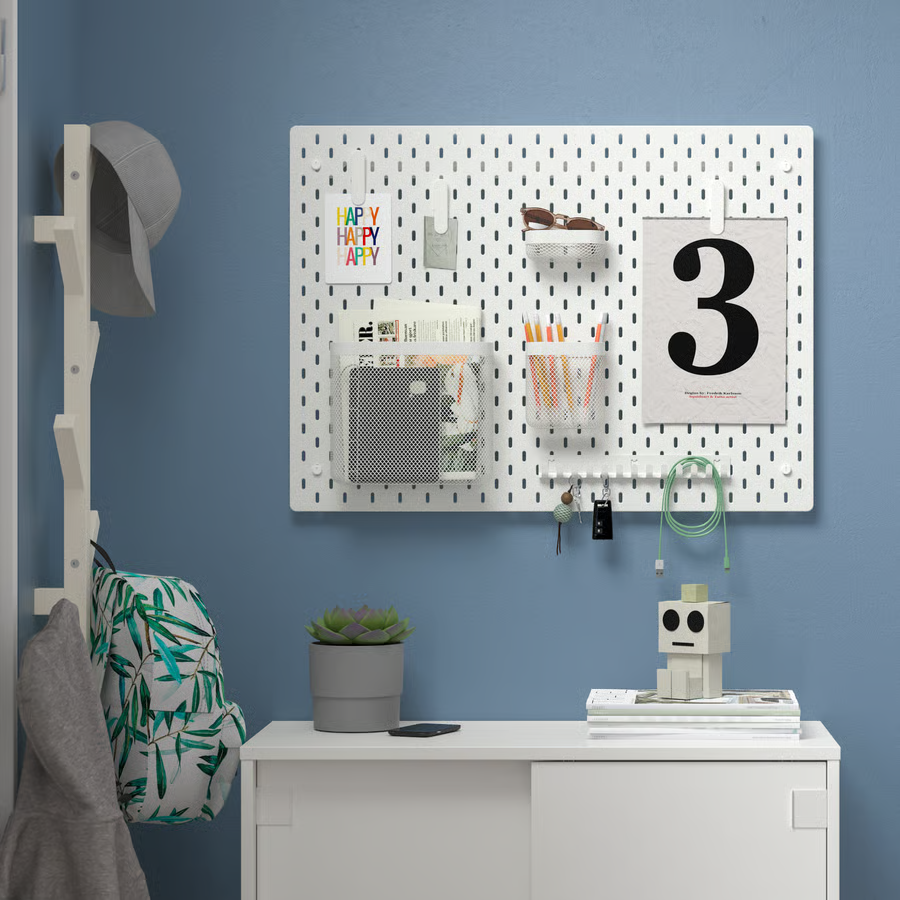 SKADVIK Wall Storage Pegboard Organiser - Image 2