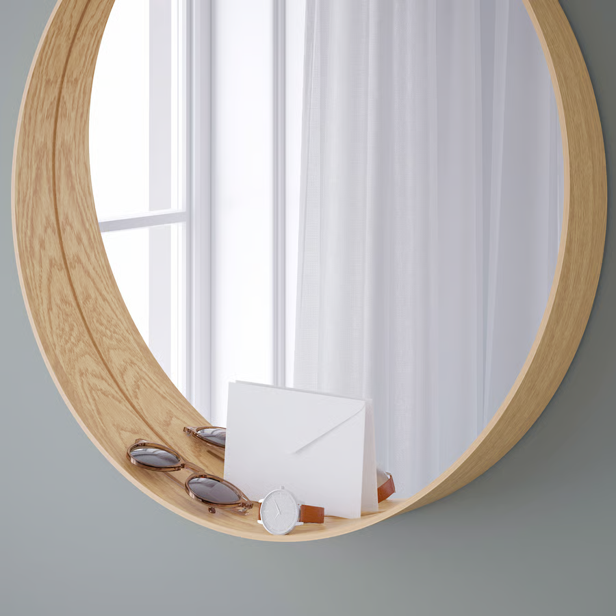 STOCKVIK Round Wall Mirror - Image 2