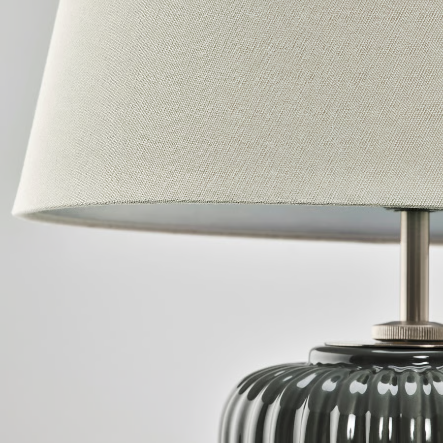 SNOVIK Ribbed Ceramic Table Lamp - Image 2