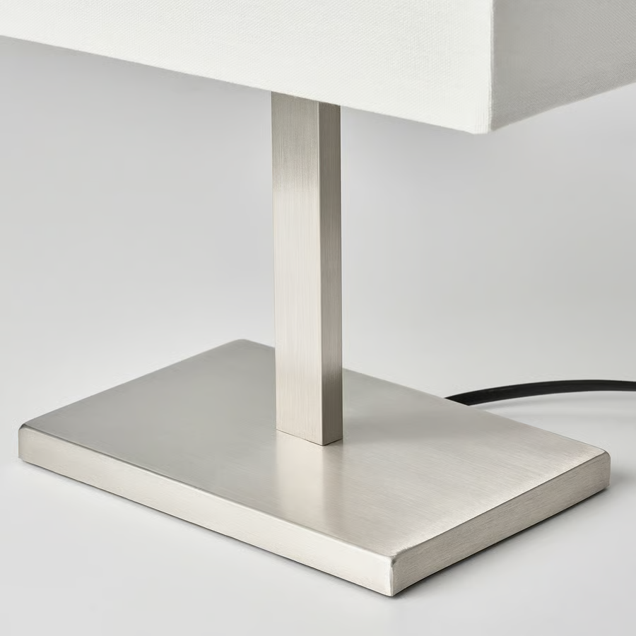 TOMVIK Nickel Plated Table Lamp - Image 2