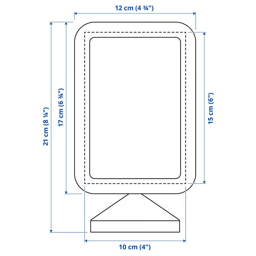 FIKVIK Double-Sided Picture Frame 10x15 cm - Image 5