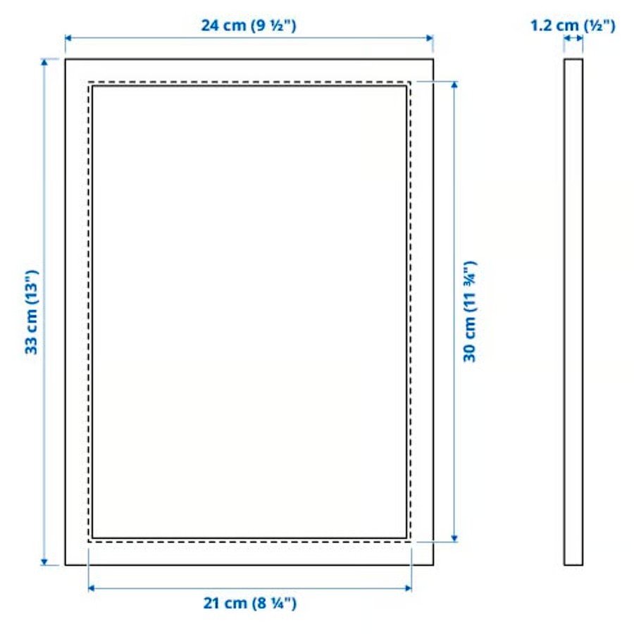 FISKVIK Picture Frame 21x30 cm - Image 3