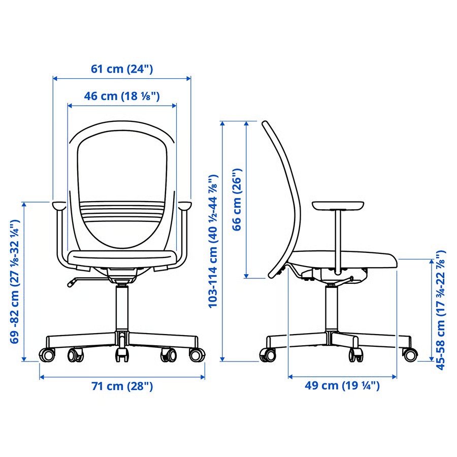 FLINVIK Mesh Ergonomic Chair - Image 9
