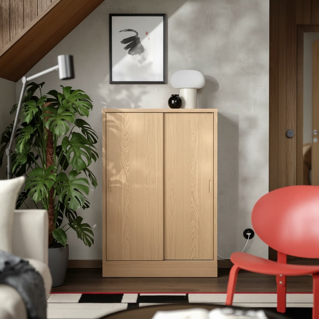 TONVIK Sliding Door Cabinet - Image 2