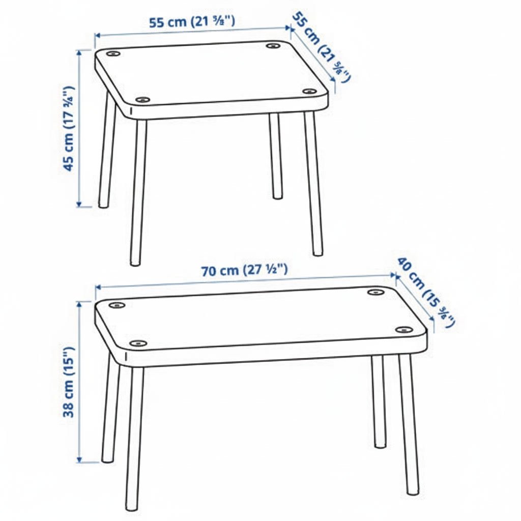SONVIK 2-Piece Nesting Table Set - Image 4